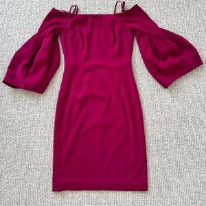 Magenta Classy Dress